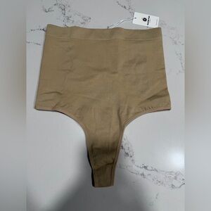NEW Thong Shapewear Tummy Control High Waist Seamless Panties 27-40” Waist